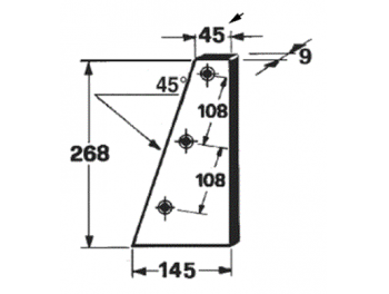 58.415 Cutit piston Ama  Mod.145, 153, 163, 253,263