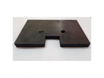 605450 Placa din guma elevator boabe claas 108;106(154x100)
