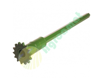 Shaft with sprocket - AZ36926 John Deere