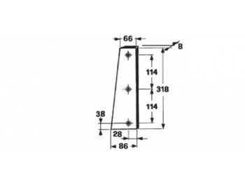 58.435 Cutit fix JD 224