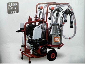 Pompa Vacuum Model Universal Dublu De Muls 40 Litri Vas din Cauciuc