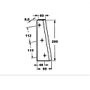 Piese pentru balotiere - AMAT1-12477 Cutit Piston CC18729 JD300 JD481
