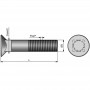Piese pentru semănători - 00310726 Болт M 12 x 90 - 12.9 HORSCH