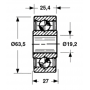 Piese pentru balotiere - 58.122 Rola Piston JD 332;336;342...