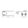 Piese pentru balotiere - 59.511 Deget Pick-up  AMA - 263, 283